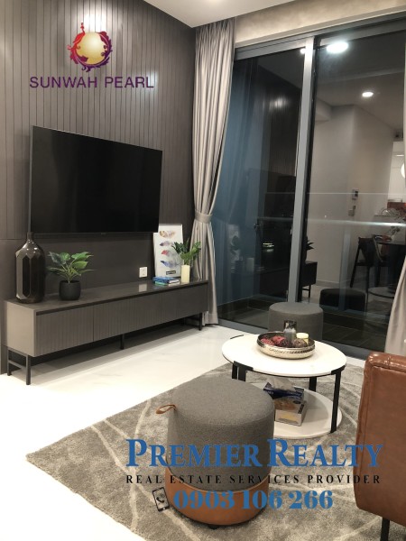 Với chỉ 17tr thuê ngay Căn Hộ White House 1pn Sunwah Pearl Cho Thuê, Tầng Cao, Nội Thất Mới 100%, 55m2, 1 phòng ngủ, 1 toilet