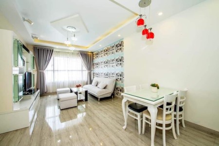 Cho thuê nhanh căn hộ Sunrise city 106m2, 2PN, 2WC, Đầy đủ nội thất, view đẹp, giá 18tr/th