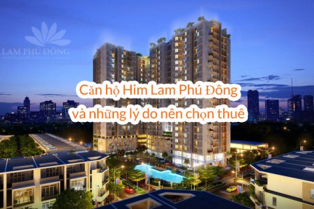 Căn hộ Him Lam Phú Đông và những lý do nên chọn thuê