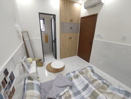 Cho thuê căn hộ mini tại Bình Tân bếp riêng + bancol riêng và đầy đủ nội thất, 30m2, 1 phòng ngủ, 1 toilet