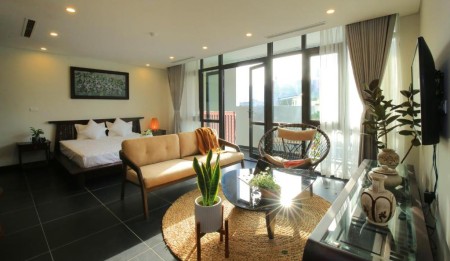 Cho thuê căn hộ dịch vụ mới tinh, full đồ cao cấp, diện tích 40m2 tại Kim Mã