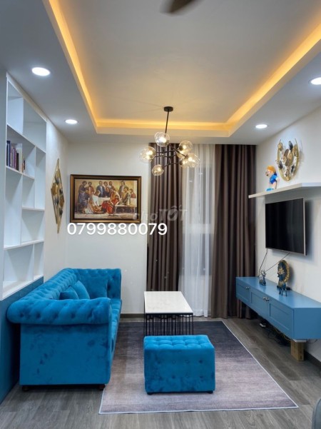 Cho thuê căn hộ 73m2 2 phòng và 2wc nhà đầy đủ nội thất giá 8 triệu