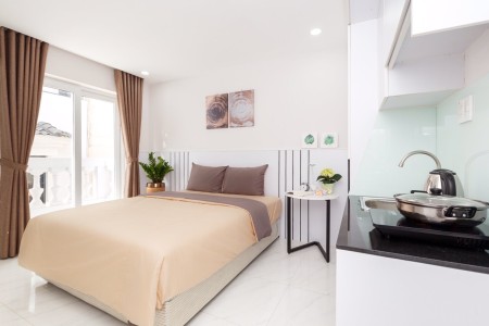 Studio bancong view thoáng gần Phú Mỹ Hưng, Sky Garden, Đh Tôn Đức Thắng Quận 7 sát Lotte