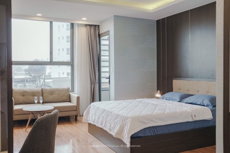 Studio cần cho thuê, 36m2, giá 9.5 triệu/tháng, full hoàn toàn - 0901632186