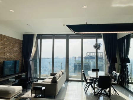 Thiết kế không những đẹp mà view rất ư là đỉnh ở Empire City, 127m2, 3PN, Full NT, 2350$