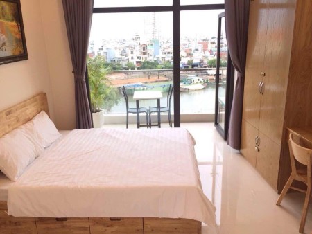 Studio bancong/cửa sổ gần Đại học Nguyễn Tất Thành, Phố đi bộ Nguyễn Huệ, Lotte Quận 4 sát Q7 Q1 Q8