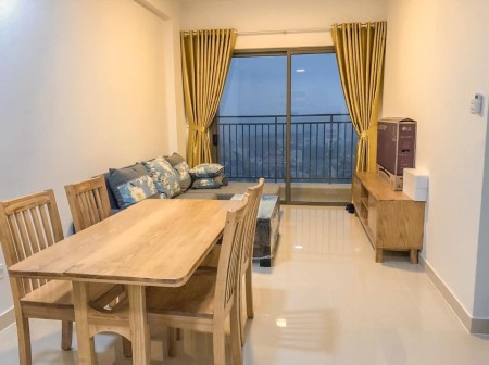 Cho thuê căn hộ full nội thất tại chung cư The Sun Avenue căn 76m2, 2pn, 2wc. Lh xem nhà 070 8561378