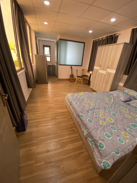 Cho thuê căn hộ studio ban công, full nội thất ngay cầu Thị Nghè