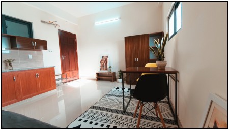 Cho thuê CHDV Mới xây Full NT Linh hoạt nội thất