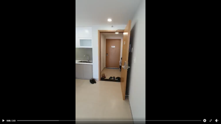 Cho thuê căn hộ tầng 18, 2 phòng ngủ, 2wc tại chung cư Chung cư Carillon 7. Giá thuê chỉ 9Tr/Tháng.