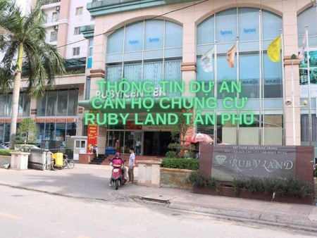 [Xem ngay] Thông tin dự án căn hộ chung cư Ruby Land Tân Phú