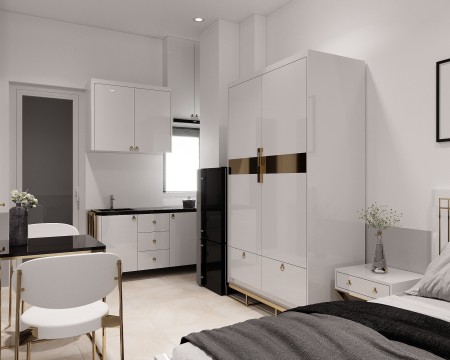 Studio full NT mới 100% - Bancol, cửa sổ - Gần ĐH TC Marketing, cầu Phú Mỹ