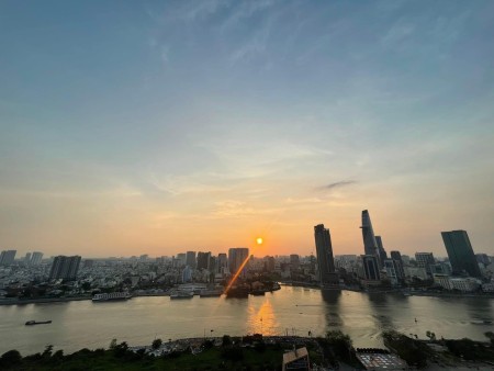 View sông - Empire City cho thuê 3PN Full NT đẹp 127m2 $2400 bp