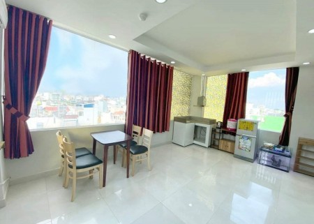 Penthouse Q10, 46m2 Full NT, 1 Phòng ngủ riêng, , chỉ tính Điện, nước còn lại Free