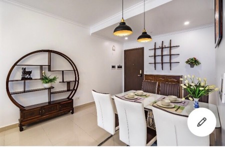 Cho Thuê Căn Hộ The Tresor gồm 3PN, 2WC căn hộ cao cấp đầy đủ tiện nghi