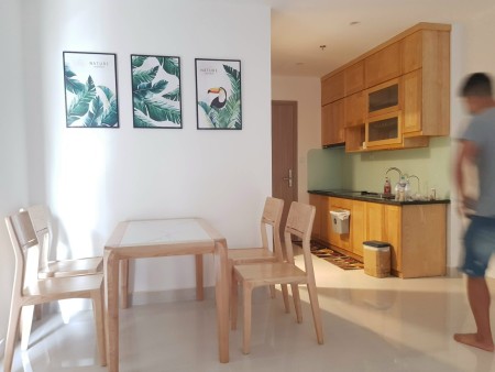 Căn hộ studio full đồ gỗ như hình tại Vinhomes Ocean Park