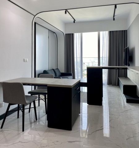 Căn hộ 1 phòng ngủ Empire City - Full nội thất - Tầng cao view sông