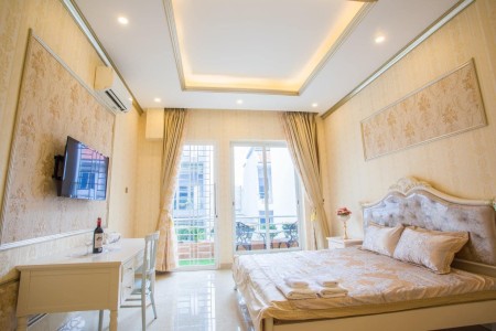 Căn hộ Lê Lai dạng 1PN 40m2 ban công lớn full nội thất, ngay CV 23-9