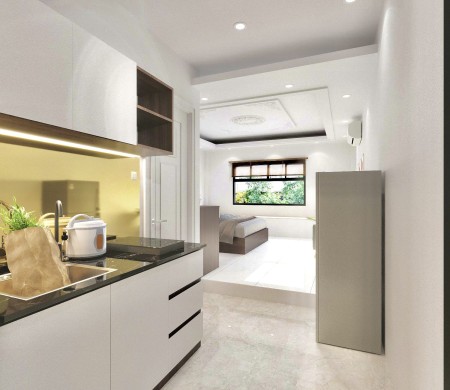 Cho thuê căn hộ mới đẹp diện tích 40m2 1PN full nội thất gần chợ Tân Bình