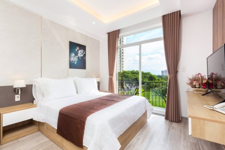 CH Ban Công Thoáng Mát Ngây PMH, Lotte Quận 7, 35m2, 1 phòng ngủ, 1 toilet