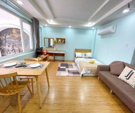 Căn hộ full nội thất ngay vòng xoay Trung Sơn, đh Rmit, cầu kênh xáng, Lotte