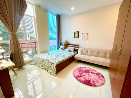 CHDV 1PN Full Nội Thất Ban công ngay ngã tư hàng xanh