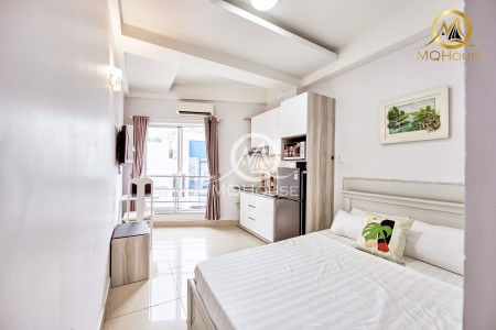 Cho thuê Căn Hộ bancol, cửa sổ lớn ngay CMT8