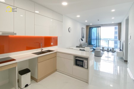 Sunwah Pearl 2PN GH-1x12, view trực diện sông Bitexco. Xem nhà 093 8283 123