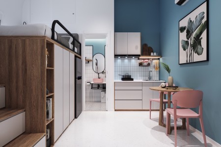 Căn Hộ Studio Full Nội Thất, ngay chợ Tân Mỹ, Phường Tân Phú, Quận 7