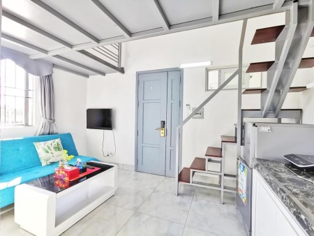 Duplex máy giặt riêng phòng thoáng gác cao gần Kcx Tân Thuận UFM sát Quận 4