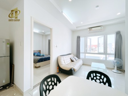 Căn Hộ 1PN view sông siêu thoáng gần chợ cầu Tân Thuận ĐH NTT. Luật sát Quận 1, 45m2, ,
