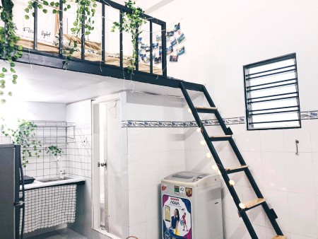 Thuê căn hộ mini 1 phòng ngủ. có nội thất tại Đường Phan Huy Ích, Phường 12, Gò Vấp