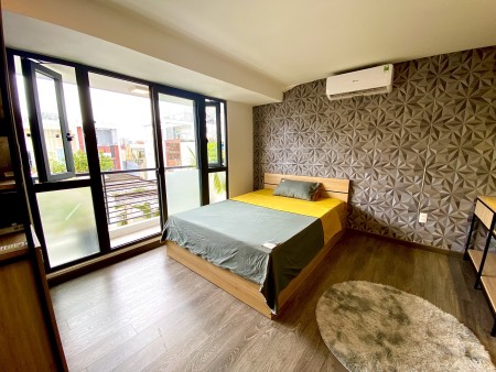 Căn hộ studio ban công full nội thấ gần công viên Gia Định, coopmart Nguyễn Kiệm
