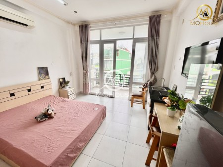 Cho Thuê Căn Hộ Full NT, Có Bancon, không chung chủ giờ giấc tự do, 5.5tr/th. lh 0589518464