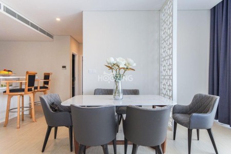 Cho thuê ngay căn hộ 3PN view sông hướng Tây Bắc tại Diamond Island