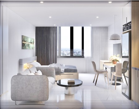 Cho Thuê Căn Hộ Mới. Full NT Cao Cấp, Khu Nhật Yên Tĩnh, 9tr/th. lh 0792346704