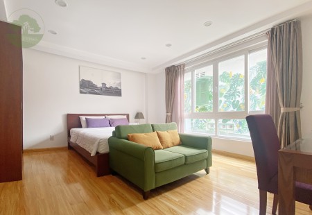 CHDV Vintage 50m2, đủ nt ở trung tâm Quận 1 cho thuê 10 tr