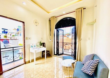 Cho thuê căn hộ full nội thất, free giữ xe Quận Tân Bình tại đường Lê Văn Sỹ,
