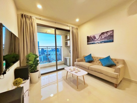 Cho thuê căn hộ CC cao cấp 2PN 2WC - Saigon Royal Residence Q4 (90m2), 90m2, 2 phòng ngủ, 2 toilet