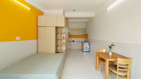 Căn hộ giá rẻ Quận 7 studio rộng rãi, FULL nội thất, máy giặt riêng, 29m2, gần LOTTE, cầu kênh tẻ...