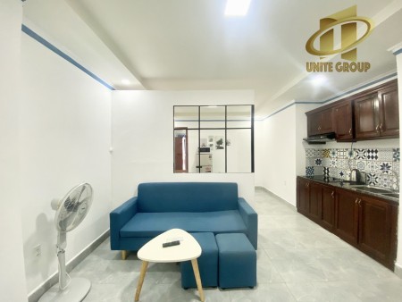 Căn hộ 1PN phòng khách rộng - phòng ngủ bancong siêu thoáng quận 7