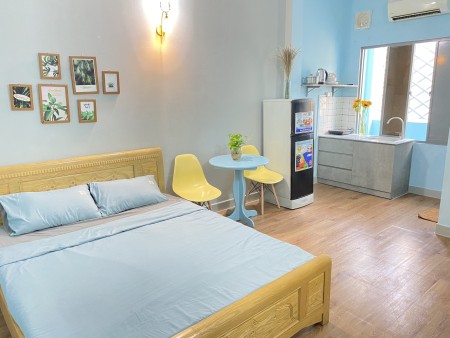 Căn Hộ Full nội thất_Cử Sổ thông thoáng_Bệp sạch sẽ đường Nguyễn Vă Thương D1