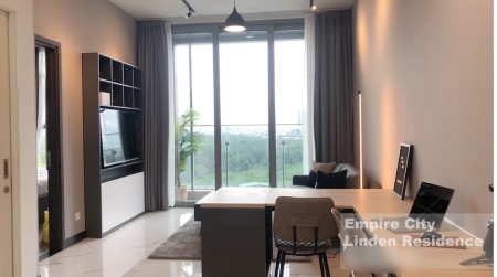 Thuê Empire City căn 1PN diện tích sử dụng 64m2 Full NT - 23tr bp