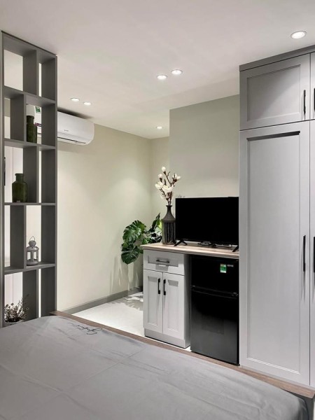 Cho thuê Căn hộ full tiện ích tại Đường Hồ Hảo Hớn, Phường Cô Giang, Quận 1