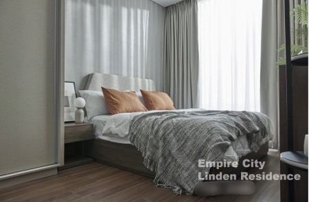 Chuyên Cho Thuê Căn Hộ Chung Cư Q2, Empire City Thủ Thiêm 1pn nhà như hình (BAO PHÍ), 64m2, 1 phòng ngủ, 1 toilet