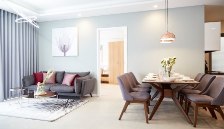 Căn hộ 2 phòng ngủ Đảo Kim Cương view sông Sài Gòn nội thất đẹp cho thuê nhanh giá chỉ 20,5Tr