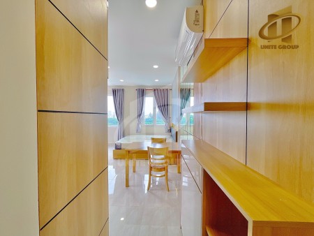 Căn hộ dv studio full nội thất sang chảnh mới khai trương ngay KDC Trung Sơn, gần Lotte mart