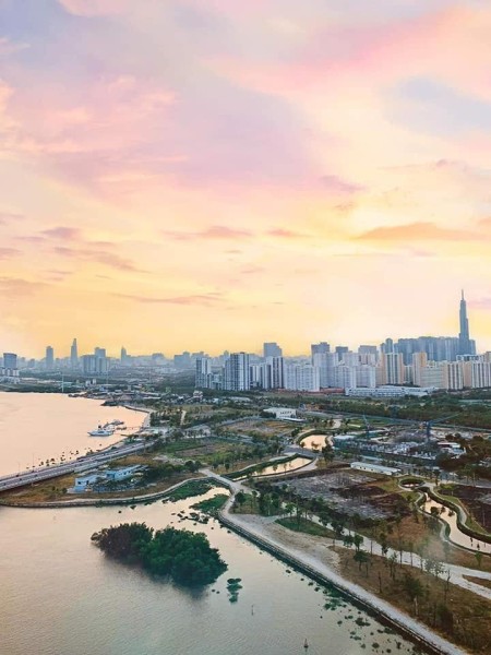 Đảo Kim Cương, Căn 2PN, Full nội thất, View Triệu đô cho thuê giá cực tốt. 21 Triệu/Tháng