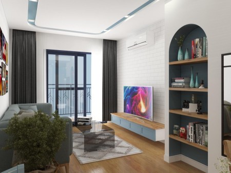 Trống 1 căn hộ 2pn đầy đủ nội thất cho thuê giá tốt chỉ 14tr/tháng Dự án Sài Gòn South .