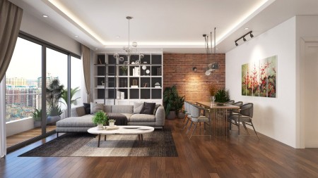 Đảo kim cương cho thuê căn hộ 2 phòng ngủ, đầy đủ nội thất .